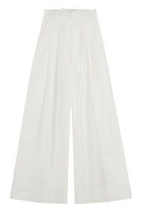 Cotton-linen trousers